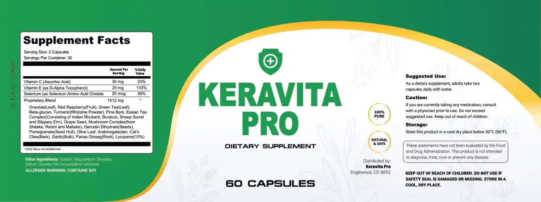 Keravita Pro official supplement frequently asked questions